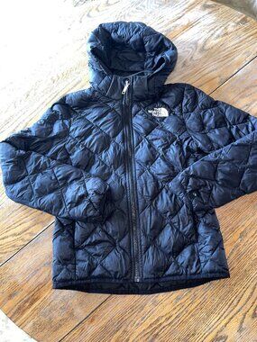 THE NORTH FACE thermoball coat with removable hood/super cond/girls 10